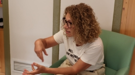 Àngels Pinyol, cap de l’Oficina d’Atenció Ciutadana, Consum i Administració Electrònica del Consell Comarcal