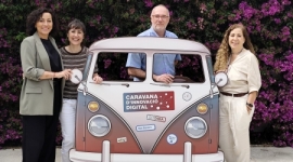 L'equip amfitrió puja a la Caravana Innovació