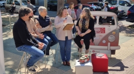 Idoia García, coordinadora d’Atenció a la Ciutadania, va explicar el desenvolupament del projecte